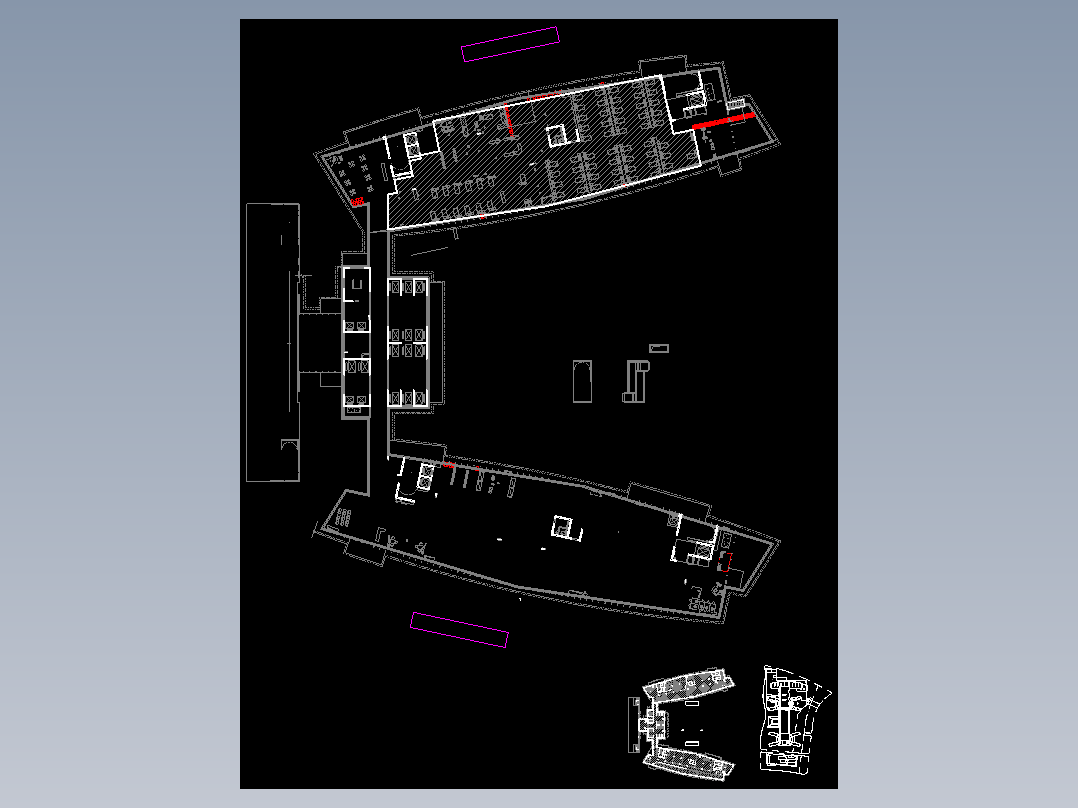 AS-2 住院楼平面图1F-23.04