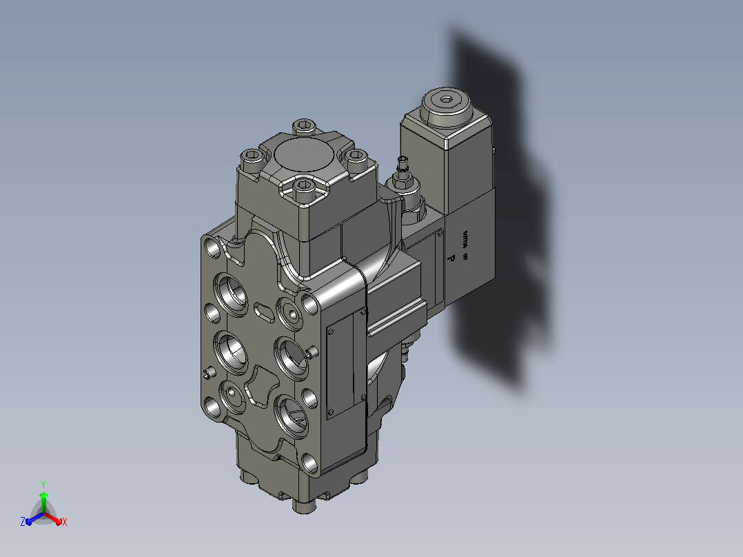 伊顿液压元件DG5V-8-H-A-2-M-U-10-DC-ROCK主视图
