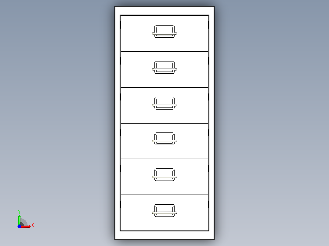 IKEA Helmer with Gridfinity前视图