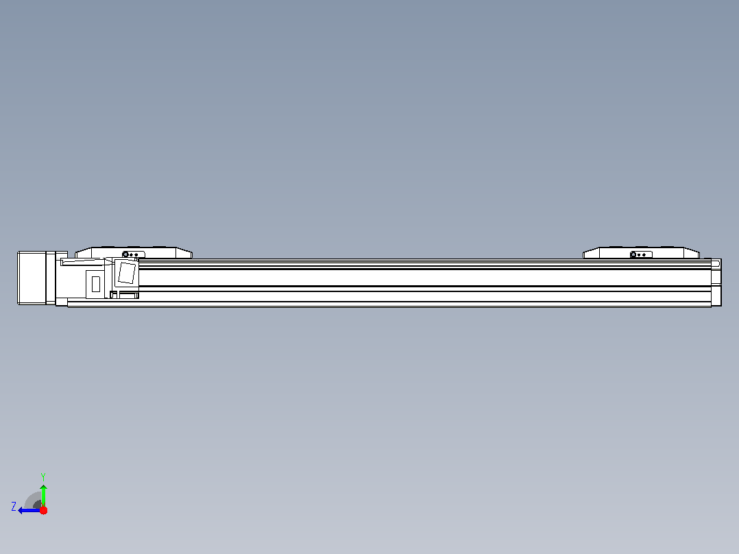 滚珠丝杠线性轴TPA-GCRS-50-1205C-L175-ML-M10-N3右视图