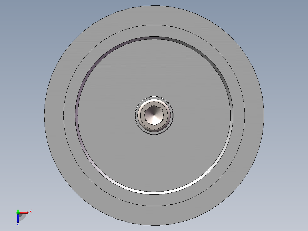 胀紧套夹具（sw18可编辑+工程图）俯视图