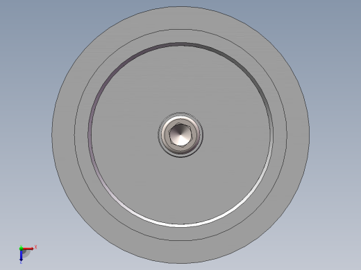 胀紧套夹具（sw18可编辑+工程图）俯视缩略图