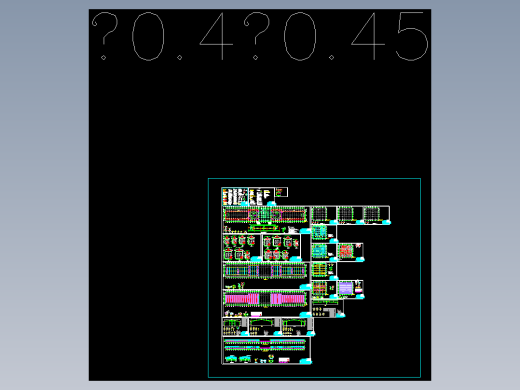 奶牛棚结构施工CAD图纸牛棚养牛场畜牧养殖场