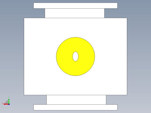 低压铝铸造模具一套3D模型后视缩略图