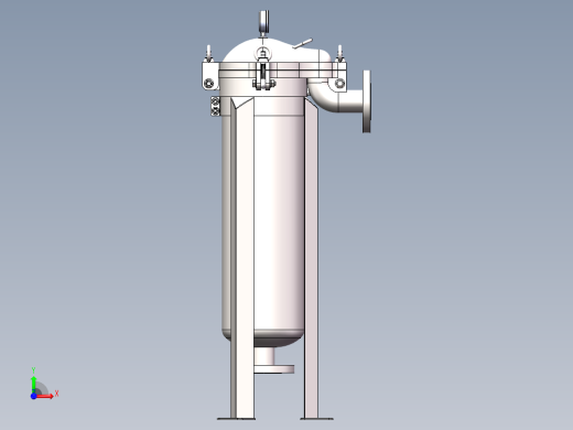单袋式过滤器 DN50 SW2015前视缩略图
