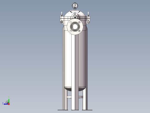 单袋式过滤器 DN50 SW2015右视缩略图