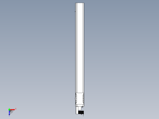 Toyo东佑达直线模组-ECB22-L40-2250-L-M75-C4反俯视缩略图