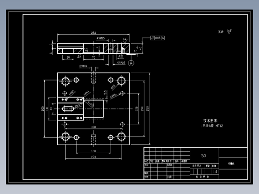 模具-注塑-水管三通管塑料模具