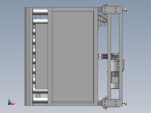 送输线翻转机、L型翻转机构前视缩略图