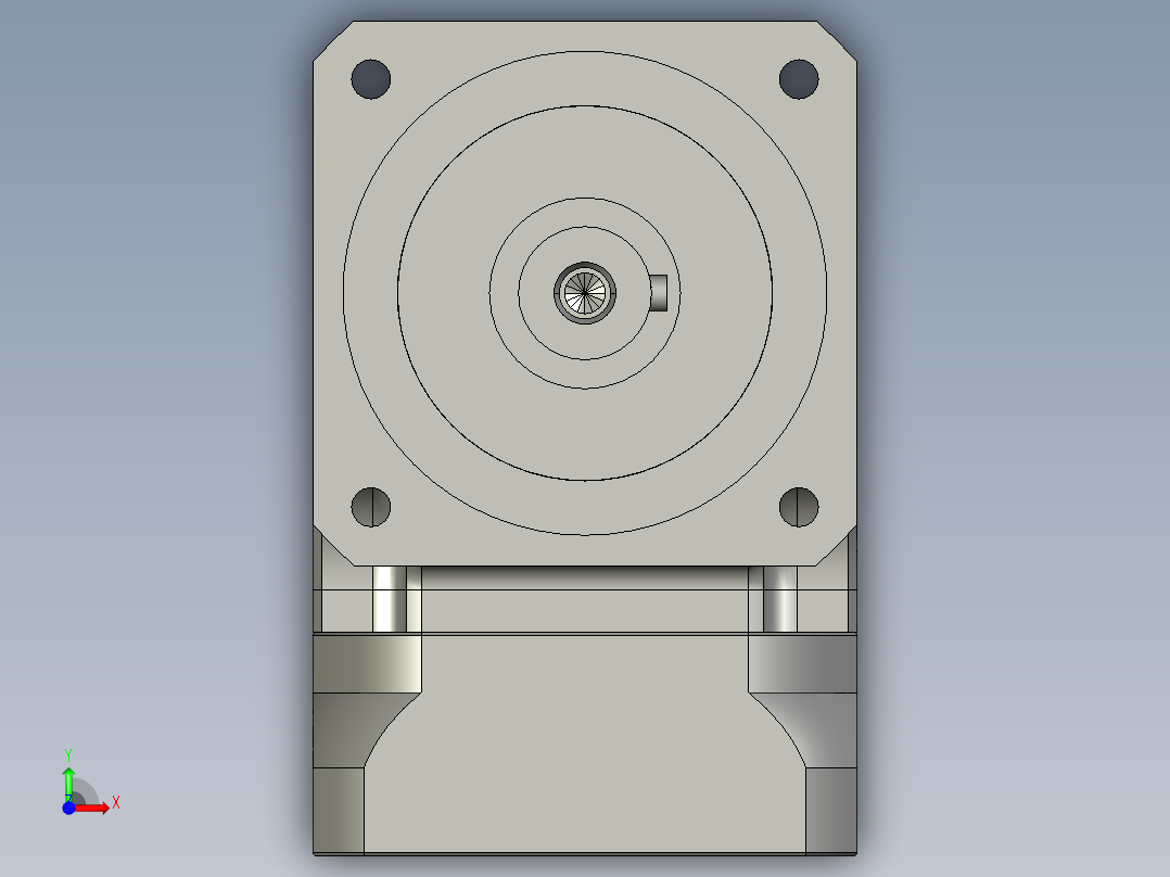 斜齿ZPGH090-L1 14-50-70-M4.STEP前视图