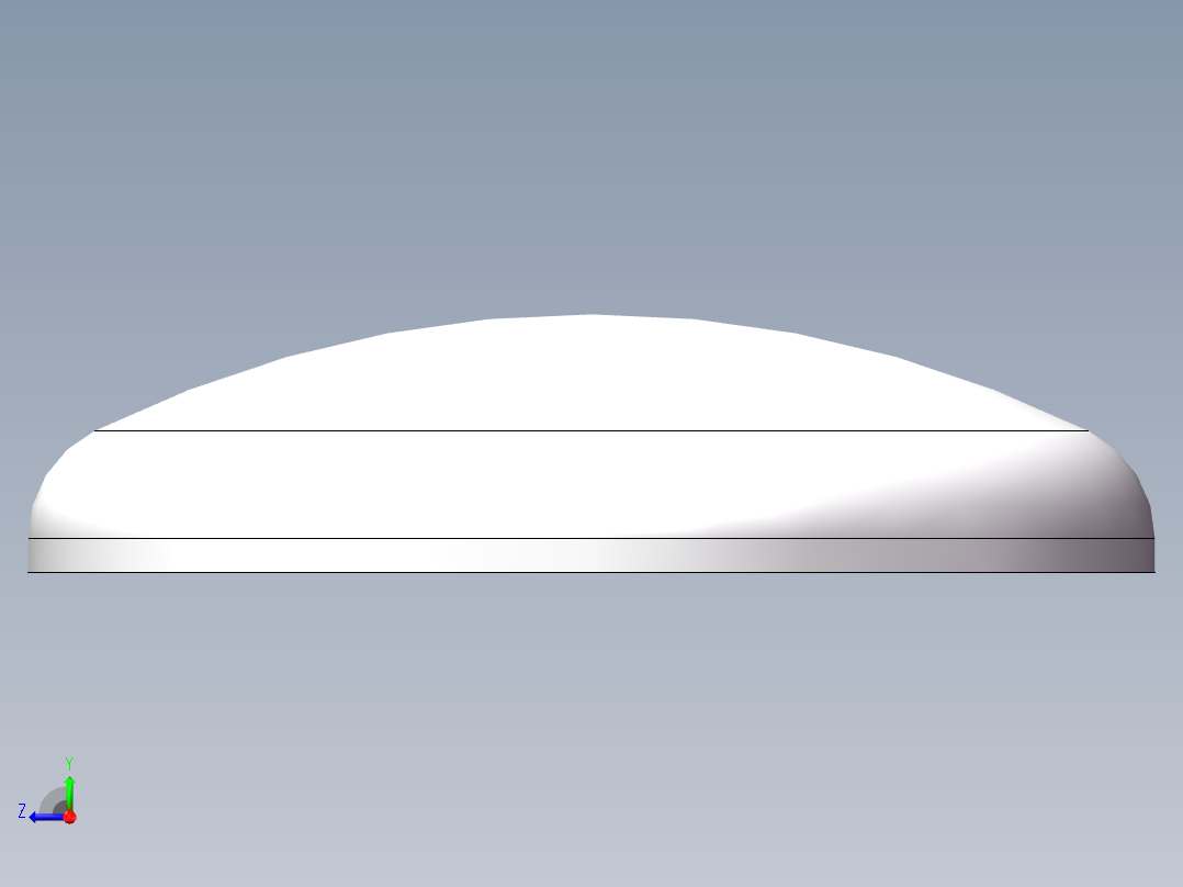 THA碟形封头DN800右视图