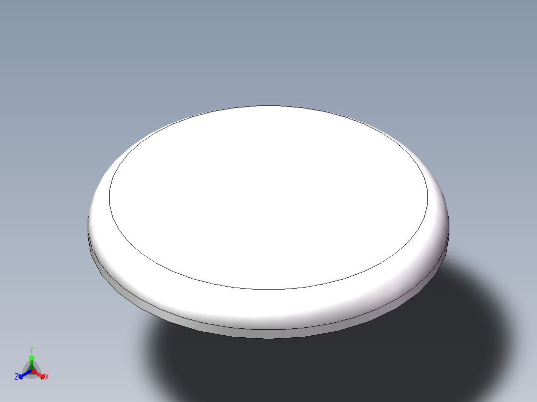 THA碟形封头DN800正等轴测图