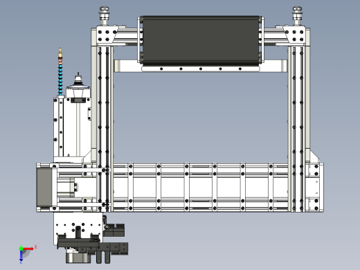 铝型材CNC 切割机俯视缩略图