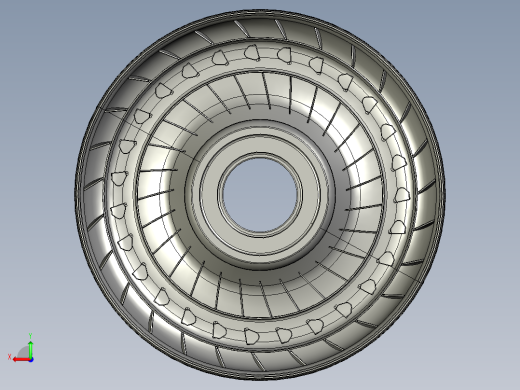涡轮 叶片 涡扇 (18)后视缩略图