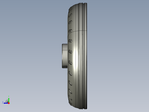 涡轮 叶片 涡扇 (18)右视缩略图