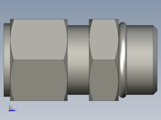 卡套式工业通用硬管接头12_f5bu-s左视缩略图