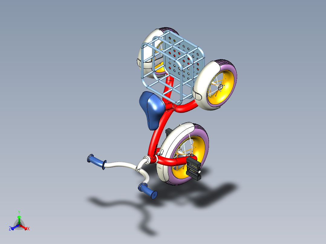 儿童三轮车-10--stp