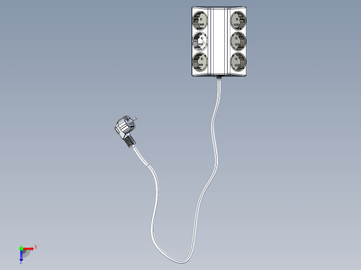 双排插座 SW STP IGS俯视缩略图