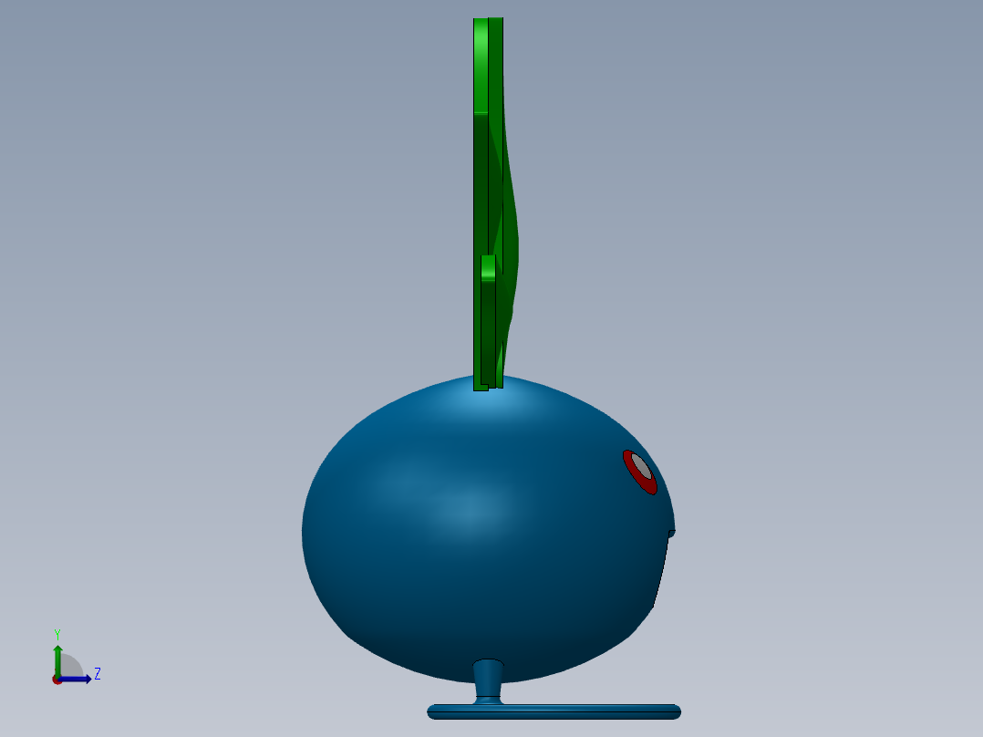 古怪的口袋妖怪左视图
