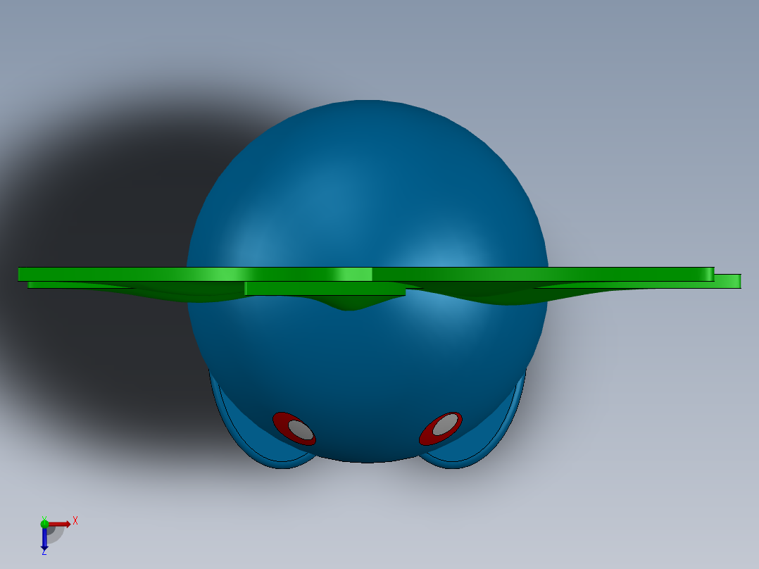 古怪的口袋妖怪俯视图