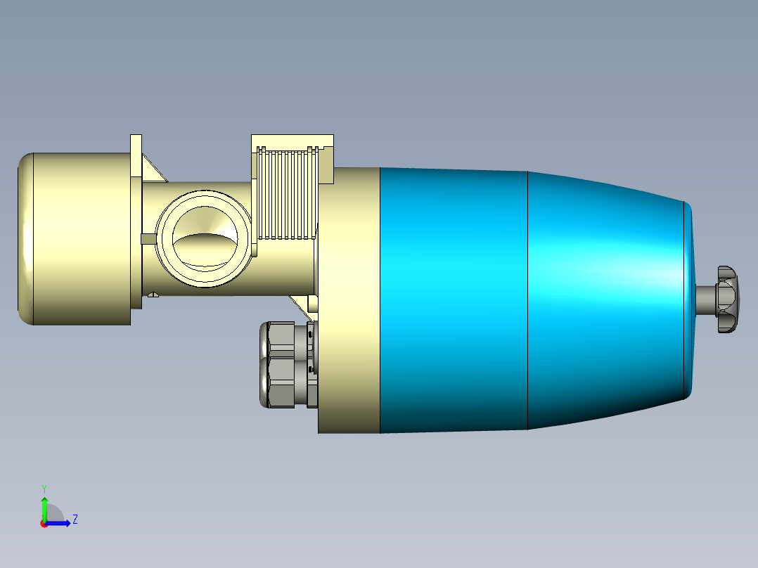 Flowfit CPA250流量组件设计用于水和废水处理中的管道安装左视图