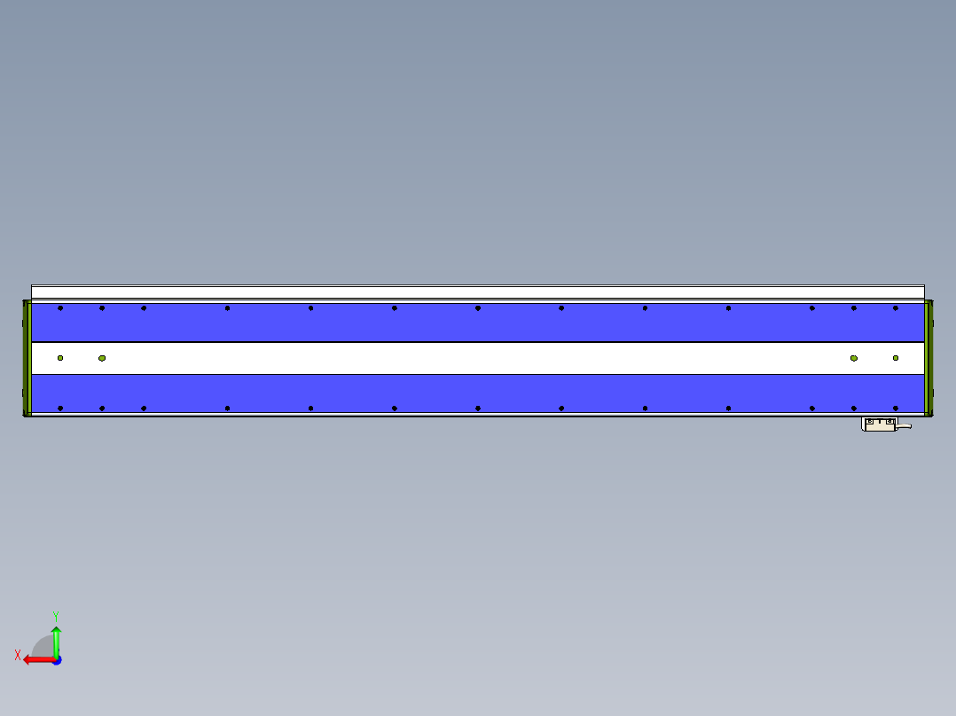 威洛博LC系列3d模型模组LC14S1Y-S900后视图