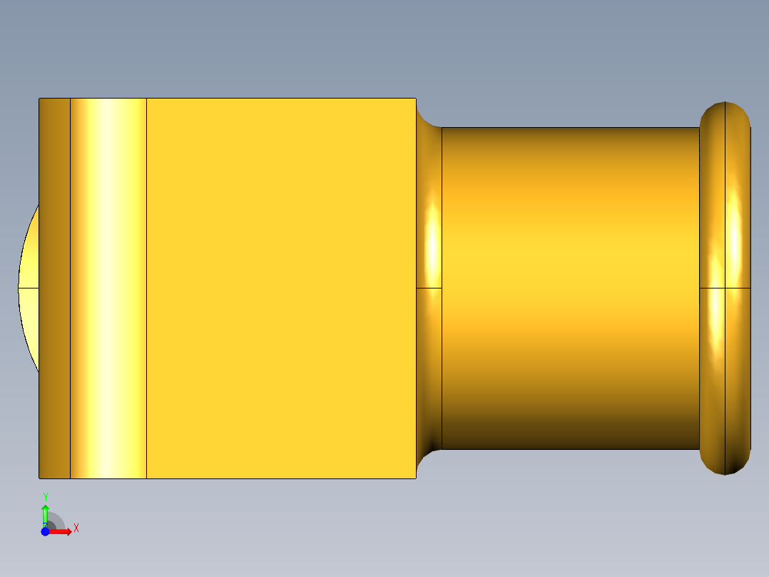 倒齿式工业管接头Beaded Hose Barb 90Deg Elbow Tube to Male Pipe 269HB-12-8前视图