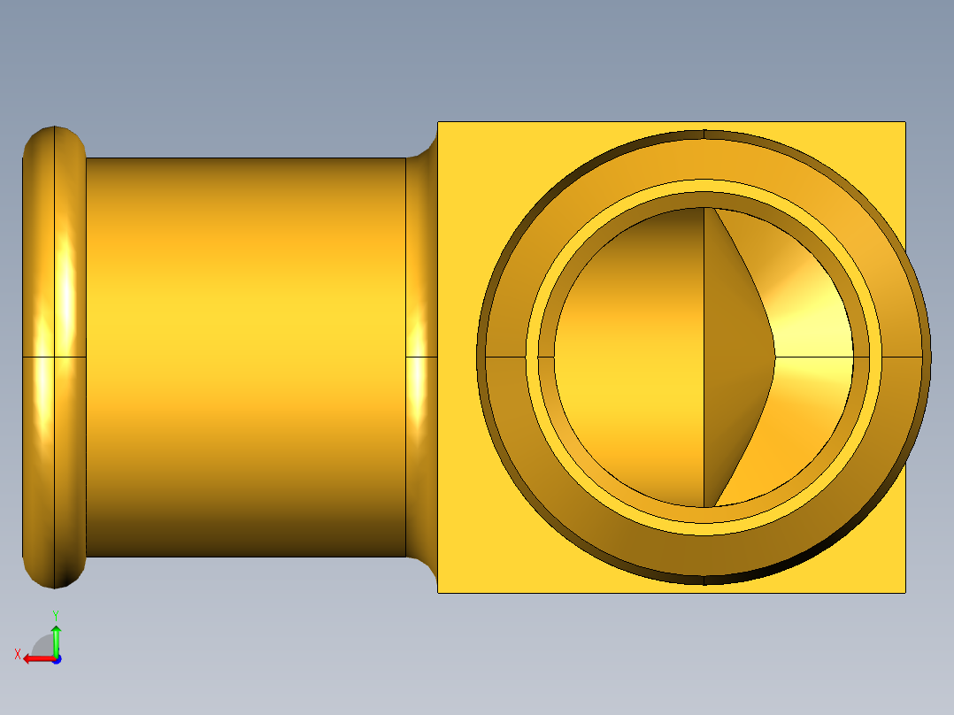 倒齿式工业管接头Beaded Hose Barb 90Deg Elbow Tube to Male Pipe 269HB-12-8后视图