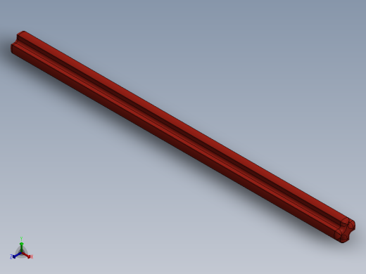 乐高机械组车桥-3737 Red Technic Axle 10正等轴测缩略图