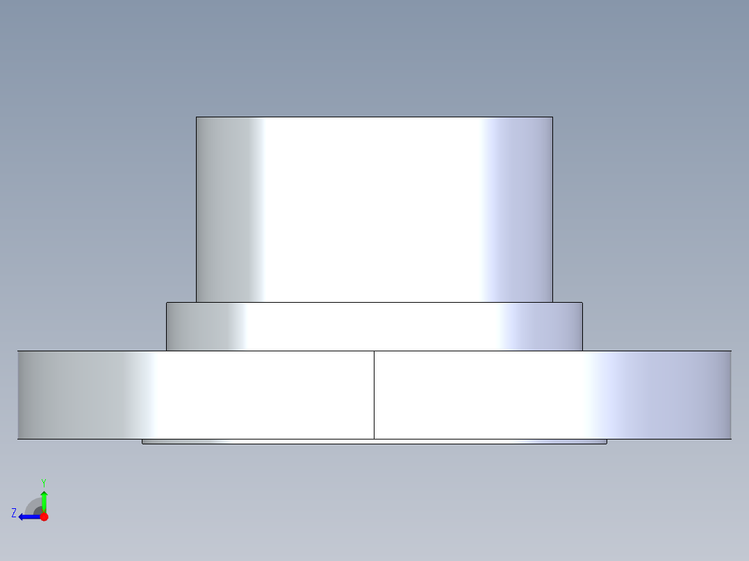 聚氯乙烯配件28-Sch80_Flange Vanstone_SPIG_856-040_4in右视图