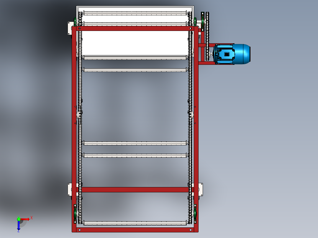 蜡烛生产设备sw20可编辑俯视图