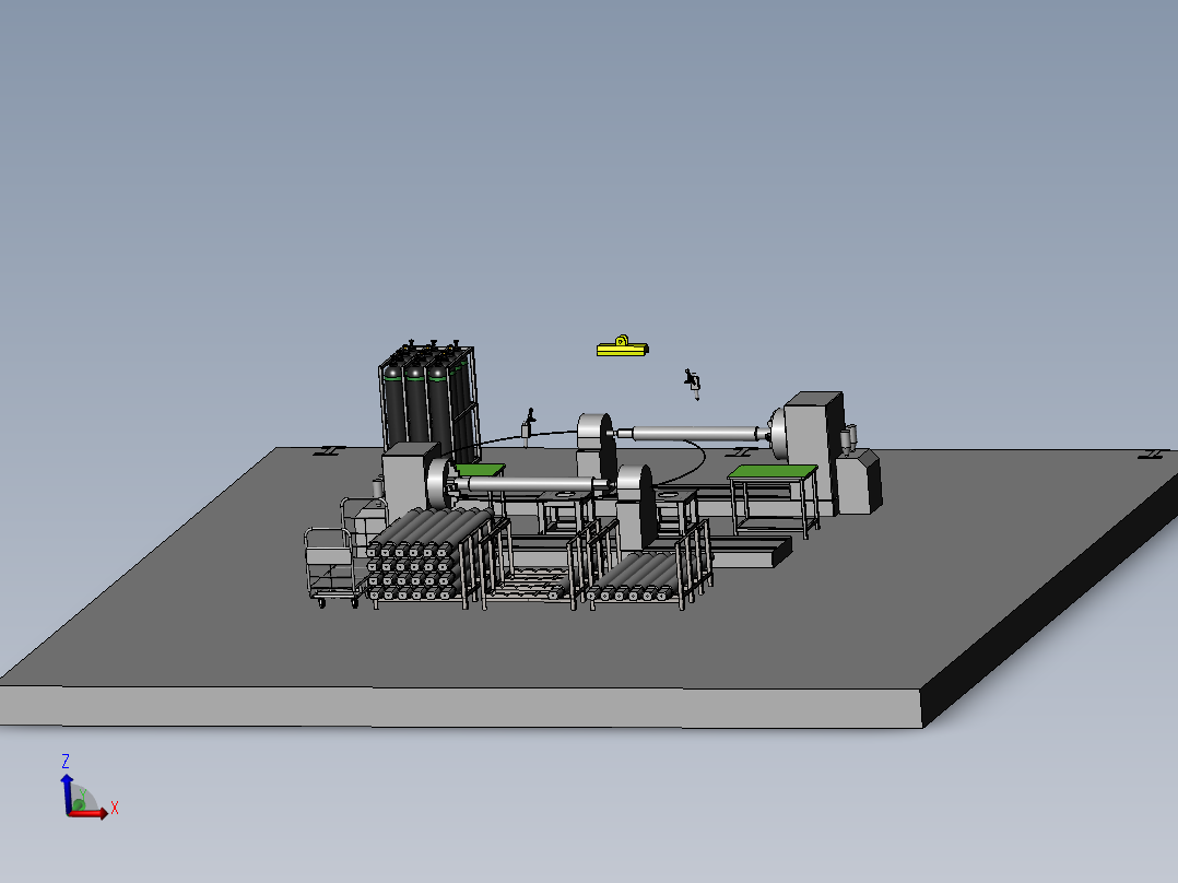 激光熔覆工作站sw18可编辑