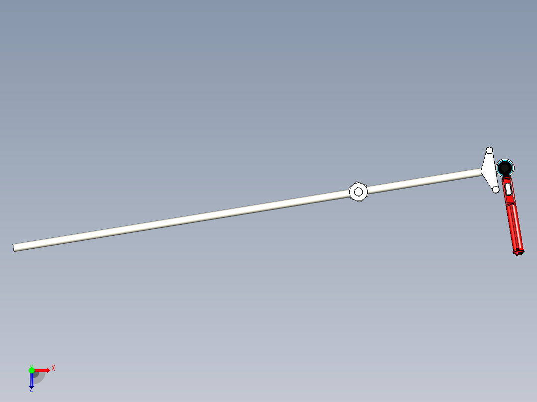 等离子割圆工装俯视图