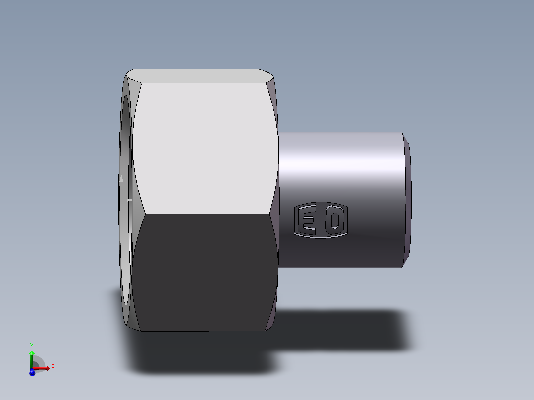 90度焊接接头、SKA25X4-主视图