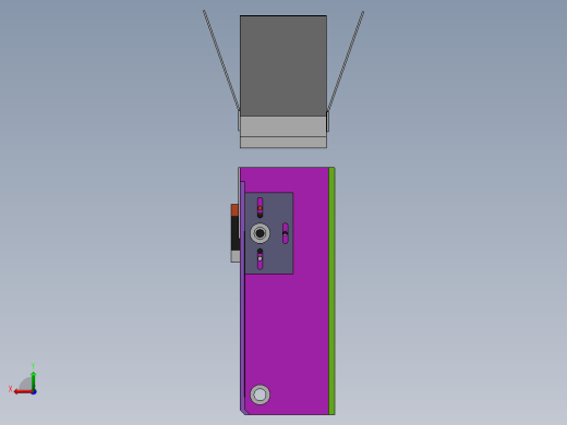 长250宽50小型PVC皮带线后视缩略图
