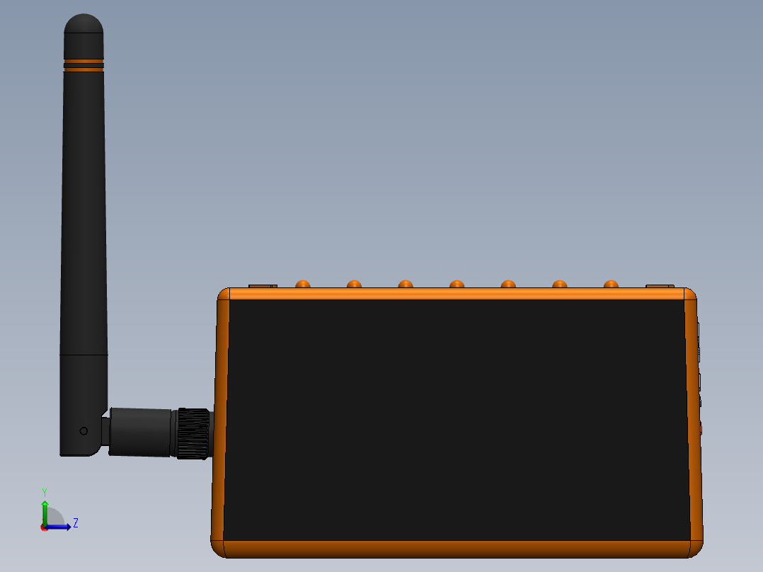 电路板、主板(280)左视图