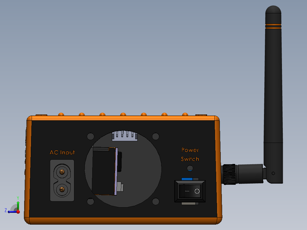 电路板、主板(280)右视图