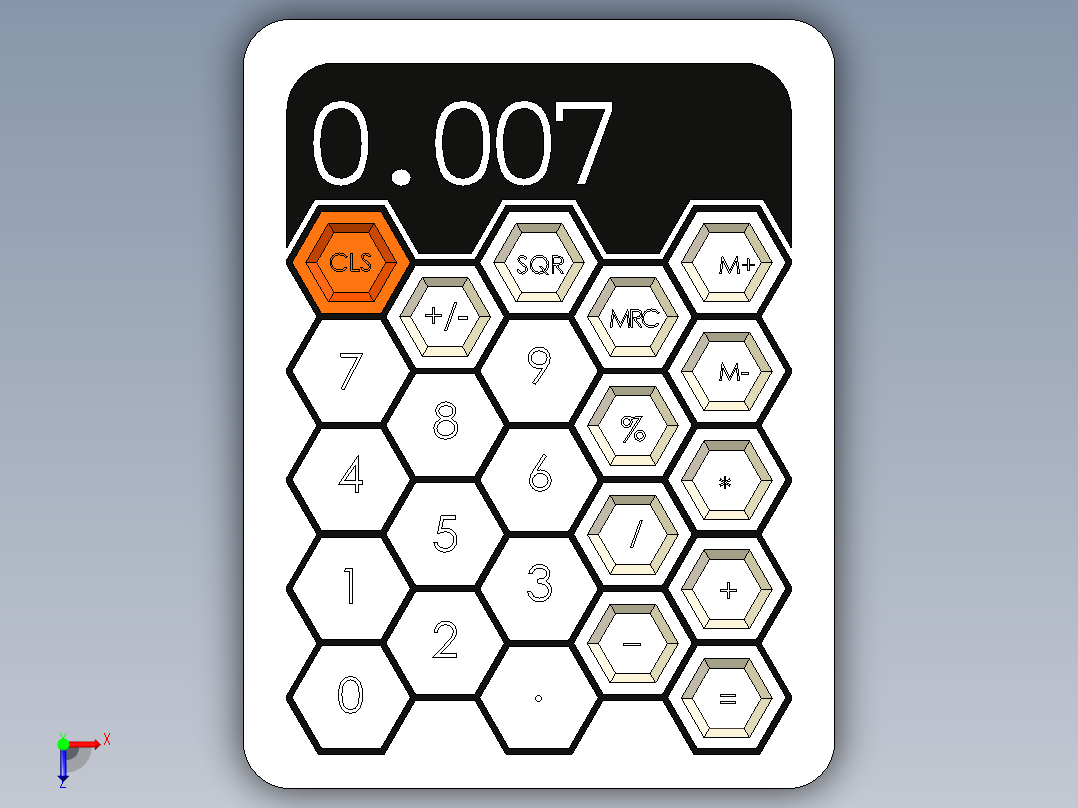 计算器(11)俯视图