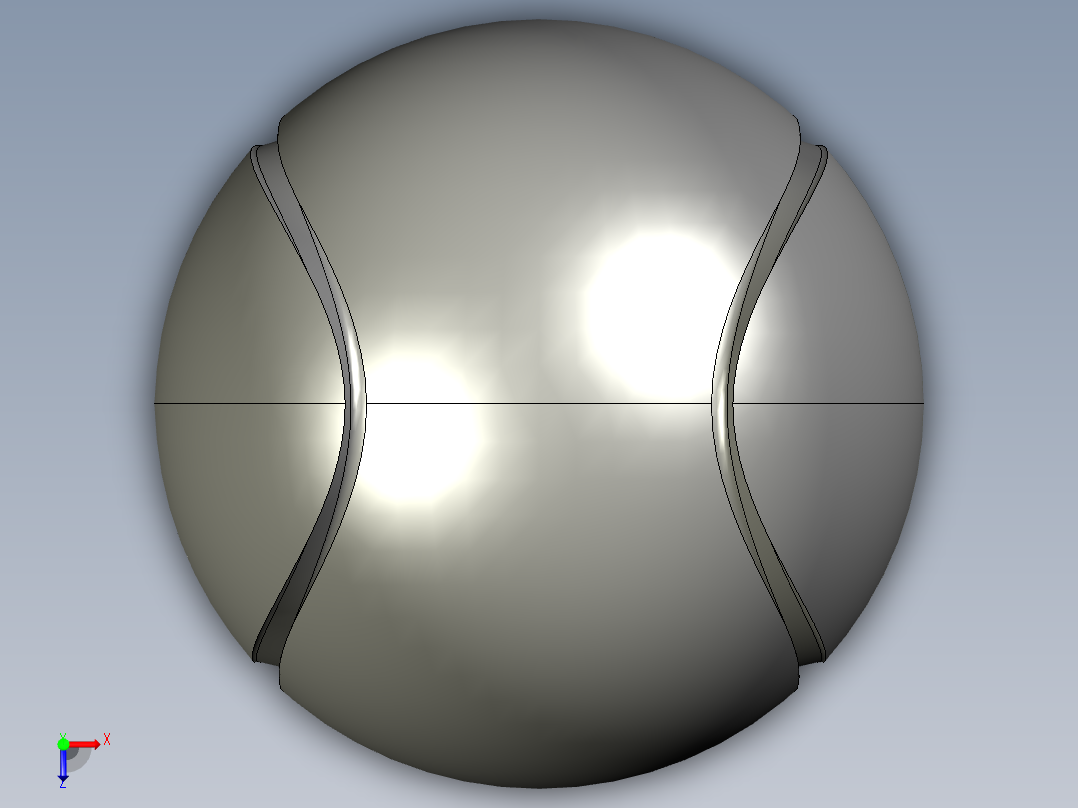 网球、网球拍(15)俯视图