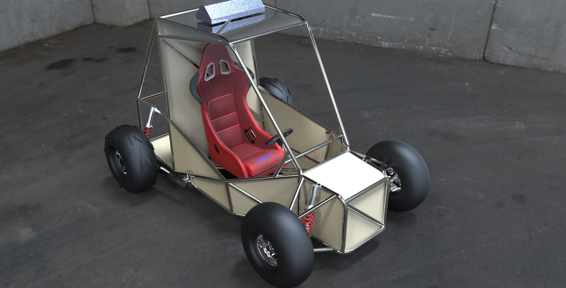 A3003675-卡丁车越野车钢管车