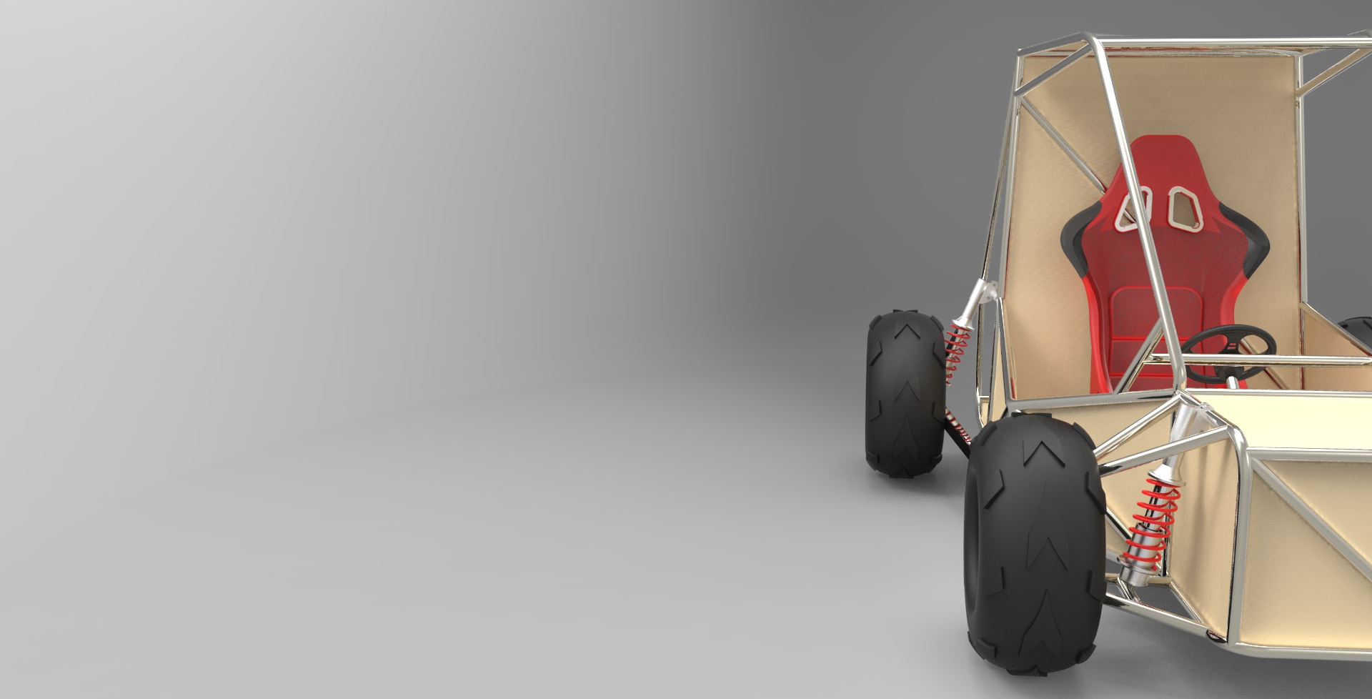 A3003675-卡丁车越野车钢管车