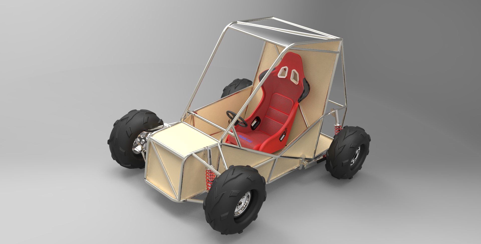 A3003675-卡丁车越野车钢管车