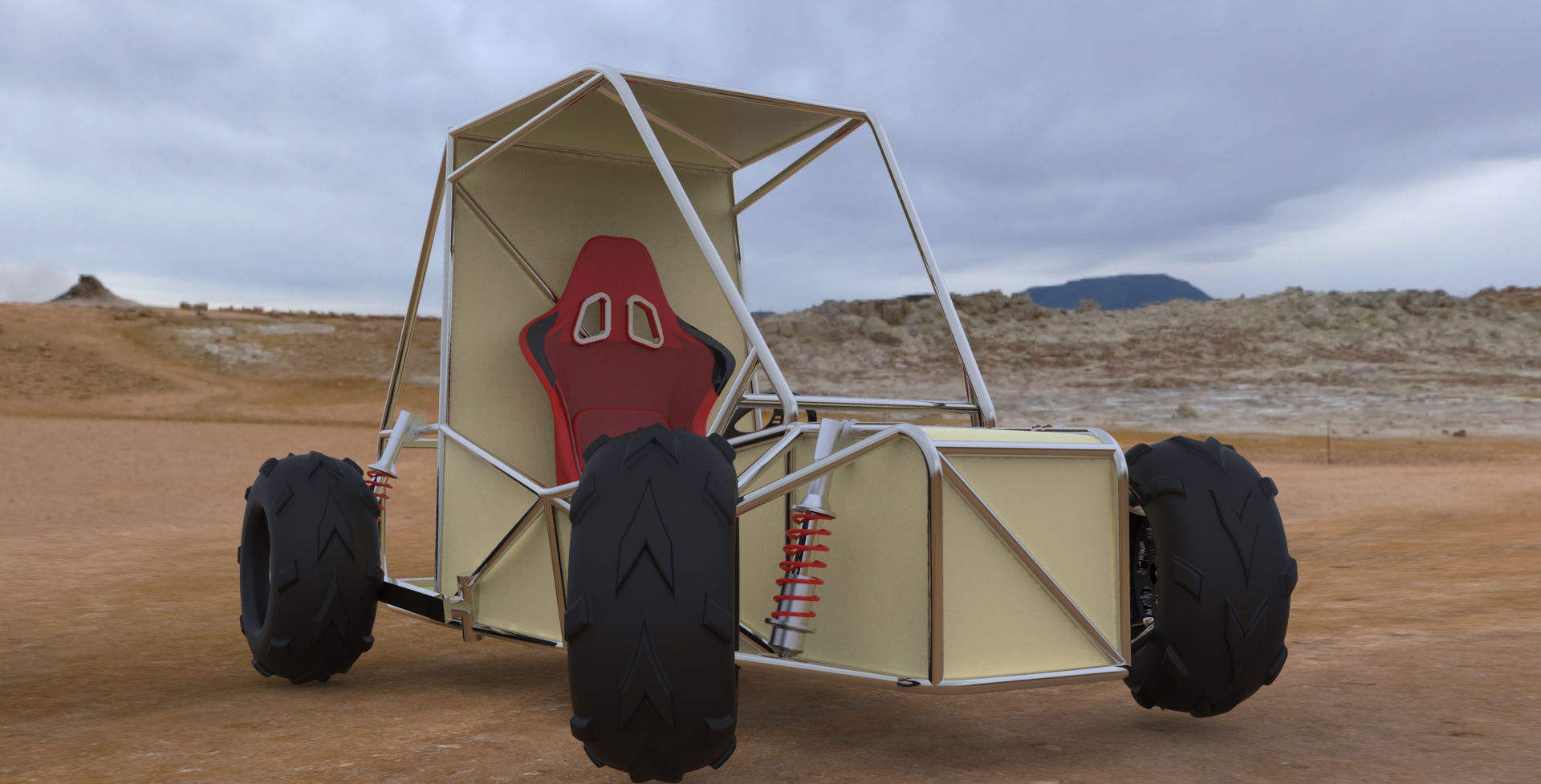 A3003675-卡丁车越野车钢管车