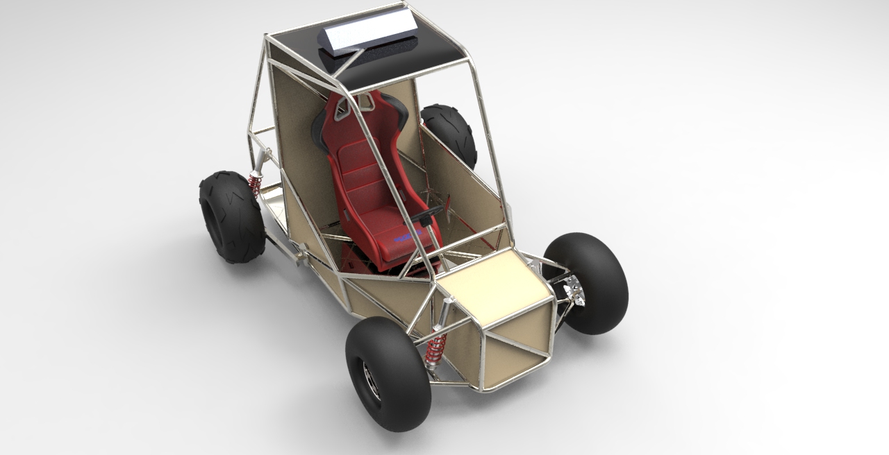 A3003675-卡丁车越野车钢管车