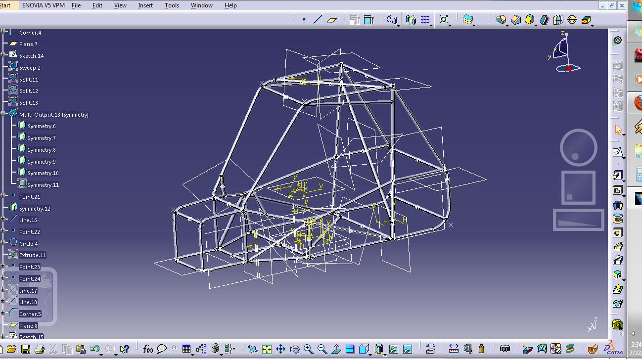 A3003675-卡丁车越野车钢管车