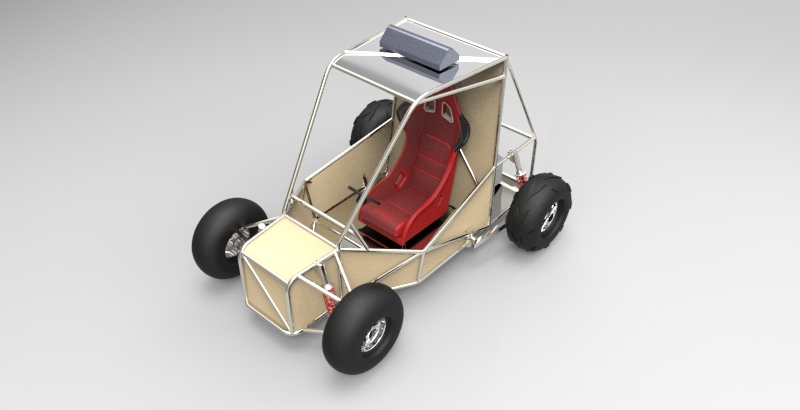 A3003675-卡丁车越野车钢管车