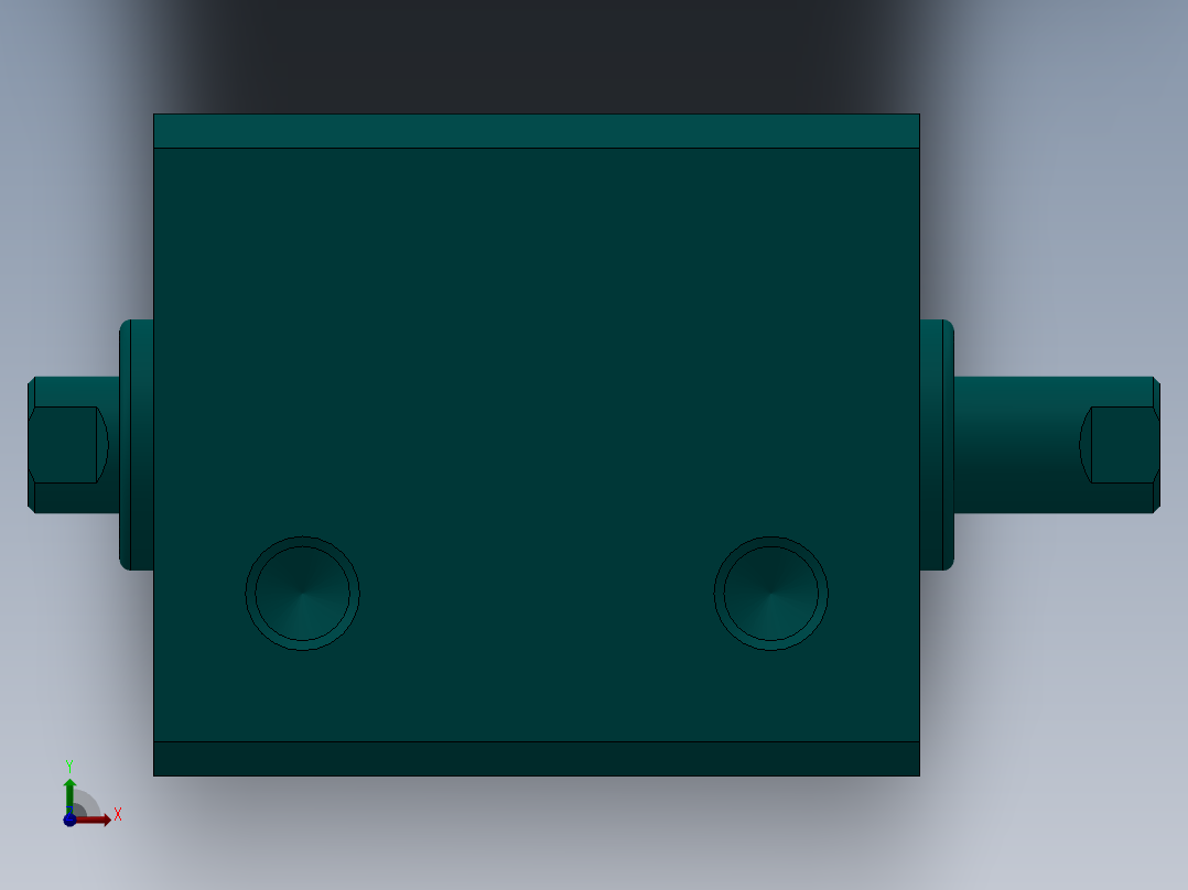 SDADS-16x5气缸前视图