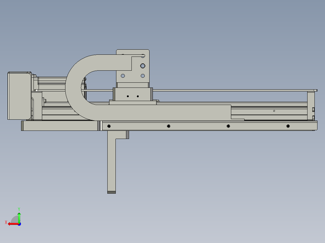 TW18A52V10-03-01-05-00下料机械手X轴后视图