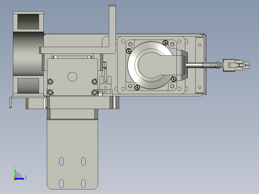 TW18A52V10-03-01-05-00下料机械手X轴左视图