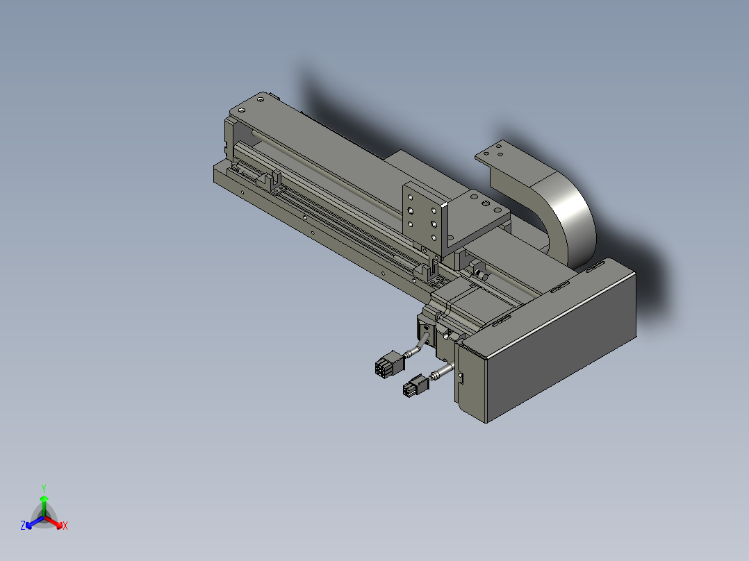 TW18A52V10-03-01-05-00下料机械手X轴正等轴测图